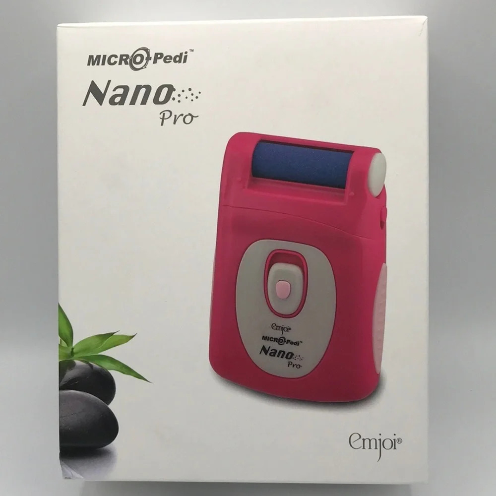 Emjoi Nano Pro micro-pedi pink pedicure kit
